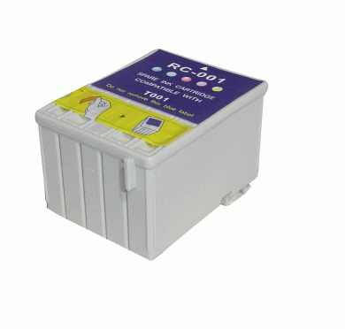 Epson T001 Tri-Color. Fully Compatible Cartridge